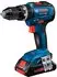 3 Ah, mit 2 Akkus: Bosch GSB 18V-55 Professional