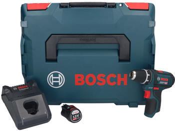 Bosch GSR 12V-15 Professional (1 x 2,0 Ah + Ladegerät + L-Boxx)