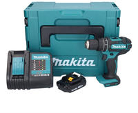 Makita Dhp 482 Sy1j Akku Schlagbohrschrauber 18 V 62 Nm + 1x Akku 1,5 Ah + Ladeger&auml;t