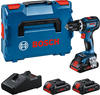 Bosch 0615A5002W, Bosch GSB 18V-90 C Professional 3x 4Ah Akku ProCORE +...