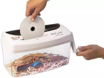 Peach Cross Cut Hand Shredder – Peach Cross Cut Hand Shredder: Effiziente Sicherheit für Ihr Büro