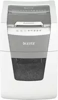 Leitz 80120000 Aktenvernichter Mikrogeschnittene Zerkleinerung 22 cm Grau - Wei&szlig;