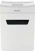 LEITZ IQ 10X Protect Premium Aktenvernichter mit Partikelschnitt P-4, 4 x 40 mm, bis