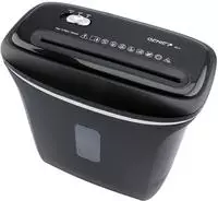 Genie 480 X - Kreuzschreddern - 4 x 35 mm - 8 Bl&auml;tter - 72 dB - Schwarz - 322 mm