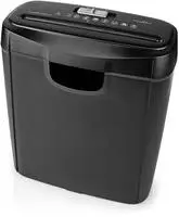 Nedis Aktenvernichter 10 Liter schwarz