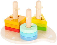 small foot 11190, small foot Formen und Farben (11190) Braun/Blau/Gr&uuml;n