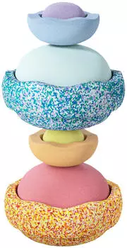 Stapelstein Summer Rainbow Set pastel