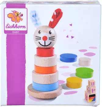 Eichhorn Baby Stapelturm Hase (100017054)