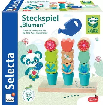 Selecta Steckspiel Blumen (62086)