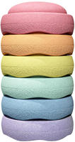 Balancetrainer STAPELSTEIN "Stapelstein Original Mini rainbow pastel", bunt (rainbow