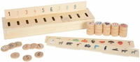 Small Foot Steckspielzeug "Bildersortierbox Weltentdecker"