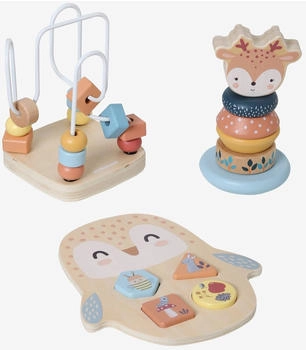 Vertbaudet Lernspielzeug-Set Märchenwald beige