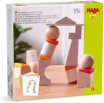 HABA Kreativbausteine Schiefe T&uuml;rme - Kugeln