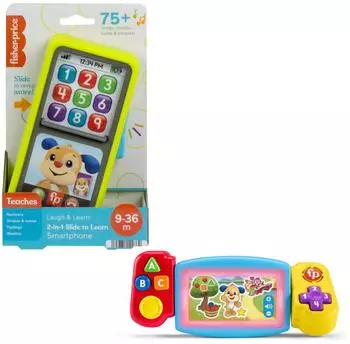 Fisher-Price Twist & Learn Gamer Lernspielzeug mit Licht & Sound (HNL53)