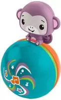 Fisher-Price Lernspielzeug "Lila Musik-&Auml;ffchen-Ball" mit Musik