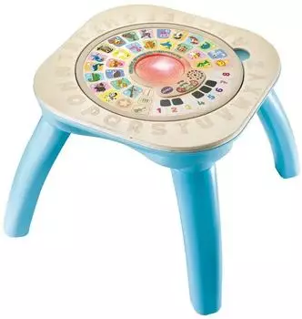 VTech 2-in-1 Interaktiver Spieltisch mit Holzplatte (80-617204)