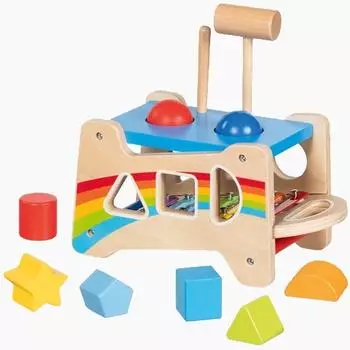 Goki Hammerbank mit Xylophon und Sortierfunktion (58304)