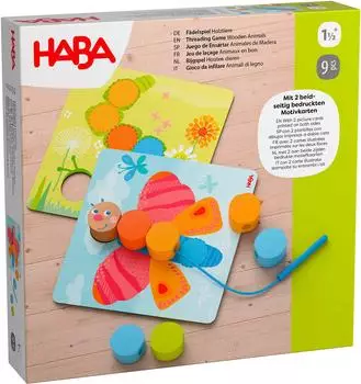 HABA F&auml;delspiel Holztiere (2012248001)
