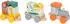 Small Foot Design Holzzug Safari, Steck- und Stapelspiel, Pastellfarben (11698)