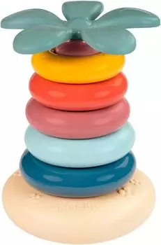 Smoby Little Pyramide Culbuto Stapelspielzeug 5 Ringe (7600140322)