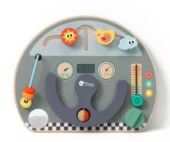 Classic World Activity-Board Cockpit, Holzspielzeug f&uuml;r Kinder (CL20171)