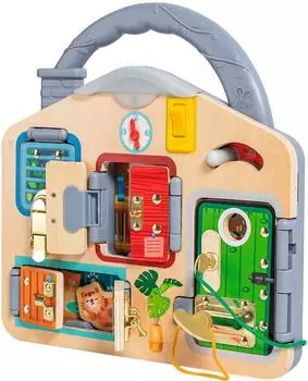 HaPe Spiele-Tafel Schloss & Schlüssel mit Lichtfunktion (E1111)
