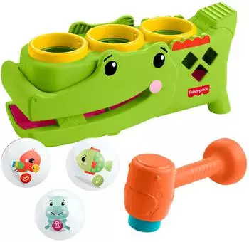 Fisher-Price Rolligator Sitz- und Klopf-Aktivit&auml;tsspielzeug (JLB94)