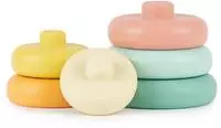 Bieco Silicone Stacking Tower Tropical Vibes Stapelturm 12 m+ 6 St., Grundpreis: