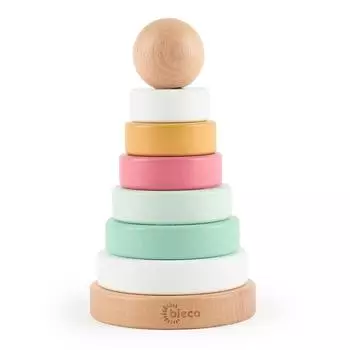 Bieco Baby Berry Stapelturm Holz, 19cm (24330060)