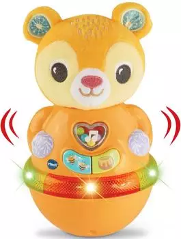 VTech Wackelb&auml;rchen - Interaktives Spielzeug, 3 Lieder, 12 Melodien