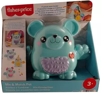 Fisher-Price FP Pets Tier zum Kombinieren, kreatives Bauset 18 Teile (HXP18)