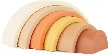 Bieco Regenbogen "Chocolate Bliss" Silikon, 6-teilig (20000003)
