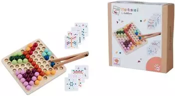 Eichhorn Montessori Sortierperlen Lernspiel, ab 4 Jahren (100006034)