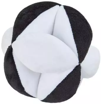Sterntaler Stoffball mit Knisterpapier, Quietsche und Rassel, 14×14×14cm (3352610)