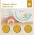 Bieco Regenbogen Stapelturm aus Holz, Berry, ab 1 Jahr (24330061)