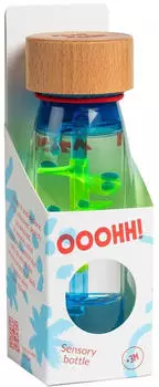 Petit Boum Move Bottle Spiral Blue