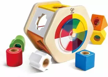 HaPe Wunderbarer Formsortierer Holzspielzeug ab 12 Monaten (E0516)
