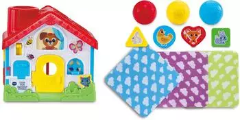 VTech Babys 4-in-1 Entdeckerh&auml;uschen - Montessori Lernspielzeug (80-620604)