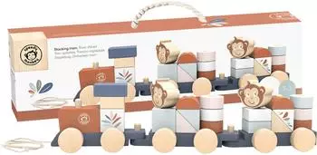 NICI Stapelzug aus Holz (SP1004)