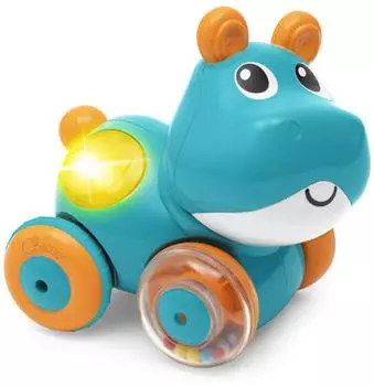 Chicco Hippo Sprint & Go Game, elektronisches Tier mit R&uuml;ckw&auml;rtsgang, Lichter & Melodien (00012153000000)