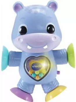 VTech Steh- und Dreh-Nilpferd, interaktiv, 3-24 Monate (80-550304)