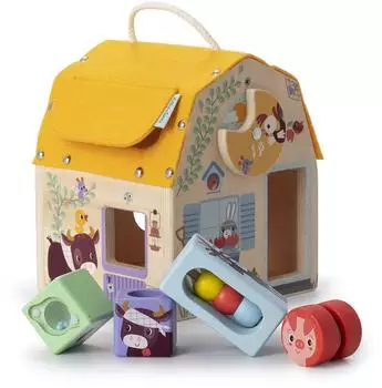 Lilliputiens Haus des Klangs der Formen, Holz, Lernspielzeug (83445)