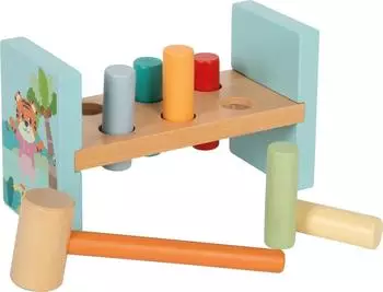 Small Foot Design Klopfbank "Jungle Friends" Holz (12763)