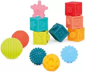 Ludi Awakening Set 6 Bälle & 6 Würfel, ab 10 Monaten (30141)