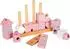 Small Foot Design Stapelhaus aus Holz, rosa, 18-teilig (12713)