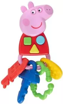 HTI Peppa Wutz Schlüssel mit Licht & Sound