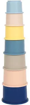 Small Foot Design Silikon-Stapelbecher, 7-tlg., BPA-frei