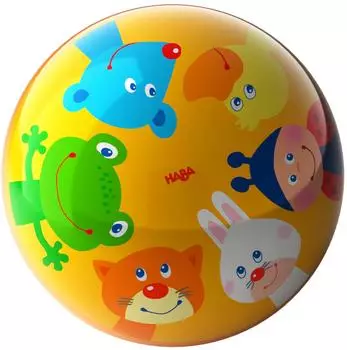 HABA Ball 14 cm - Tierfreunde