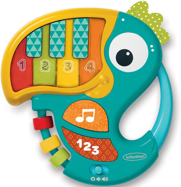 Infantino Piano and Numbers Learning Toucan