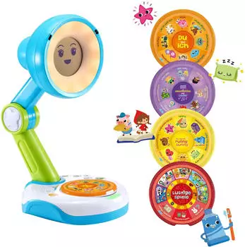 Vtech Funny Sunny, die interaktive Lampen-Freundin blau (546204)